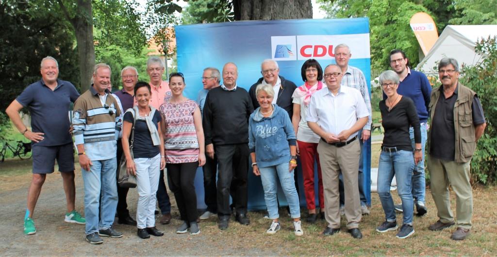 CDU-Stadtverband feierte stimmungsvolles Sommerfest
