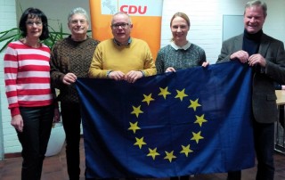 CDU-Linden im Dialog mit Europakandidatin Martina Sharman