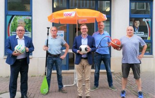 CDU stellt Wahlprogramm "Jugend und Sport" vor