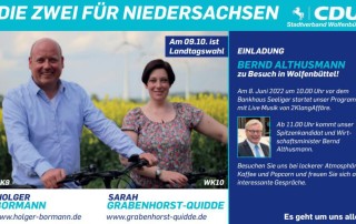 CDU-Veranstaltung -Dr. Bernd Althusmann